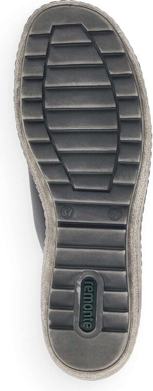 RIEKER Dámska členková obuv REMONTE R1498-01 čierna W5