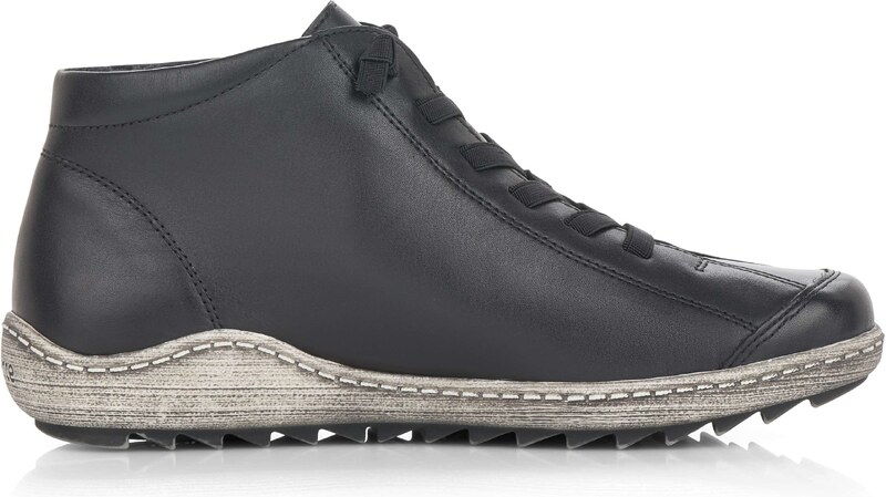 RIEKER Dámska členková obuv REMONTE R1498-01 čierna W5