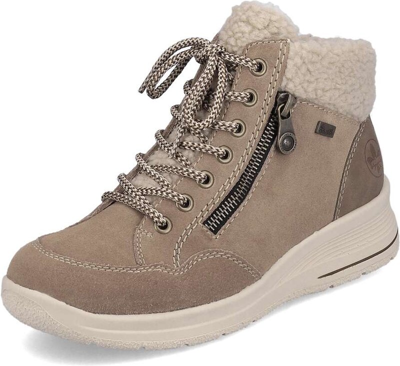 Dámska členková obuv RIEKER L7701-24 béžová W5