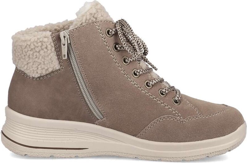 Dámska členková obuv RIEKER L7701-24 béžová W5