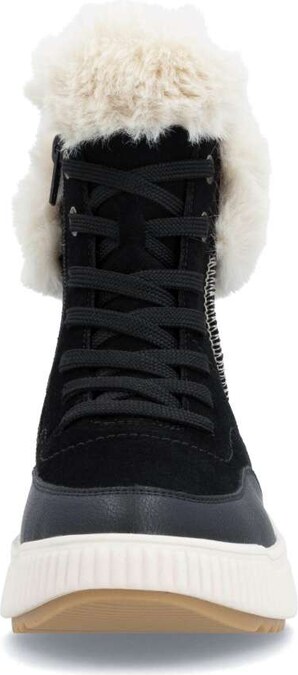 Dámska členková obuv RIEKER REVOLUTION W1773-00 čierna W4