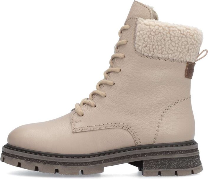 Dámska členková obuv RIEKER Z9805-20 béžová W4