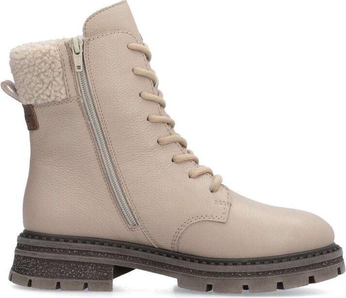 Dámska členková obuv RIEKER Z9805-20 béžová W4