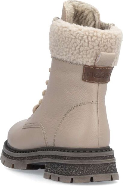 Dámska členková obuv RIEKER Z9805-20 béžová W4