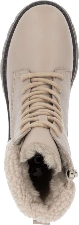 Dámska členková obuv RIEKER Z9805-20 béžová W4