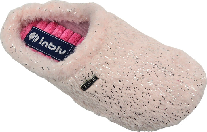 Dámské pantofle - INBLU ELOISE Pink Slip-on Slippers