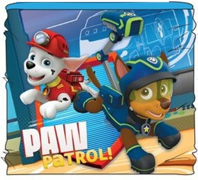 Sun City Detský nákrčník Tlapková patrola - Paw Patrol - modrý