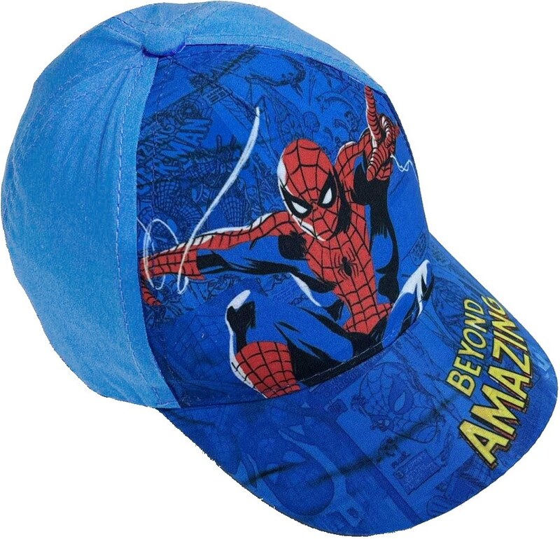 SpinMaster Chlapčenská šiltovka Spiderman MARVEL - sv. modrá