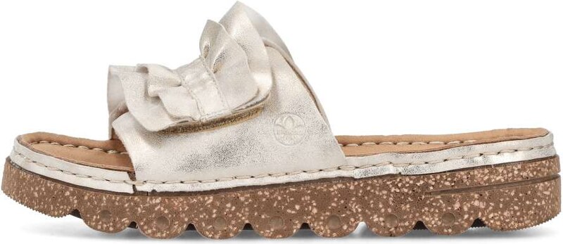 Dámske šľapky RIEKER V8763-60 béžová S6