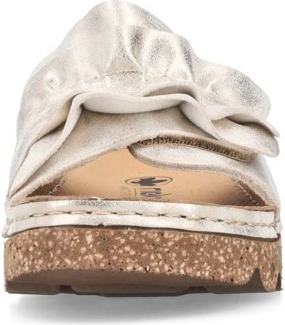 Dámske šľapky RIEKER V8763-60 béžová S6