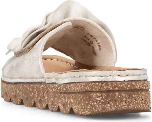 Dámske šľapky RIEKER V8763-60 béžová S6