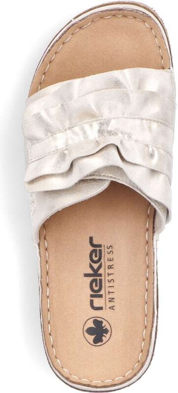 Dámske šľapky RIEKER V8763-60 béžová S6