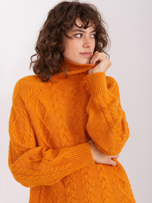 Wool Fashion Italia Sweater-AT-SW-2355-2.19P-Light Orange