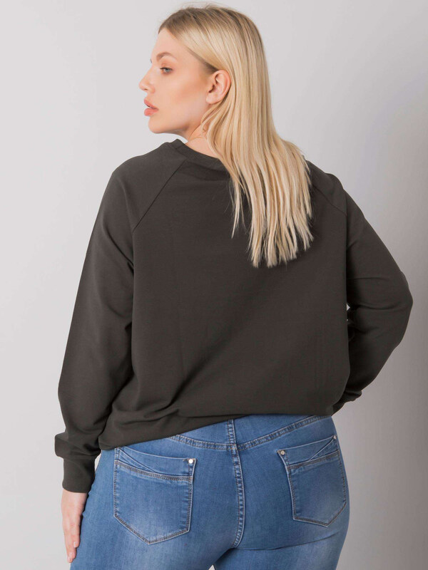 RELEVANCE Mikina Plus Size -RV-BL-7162.12P