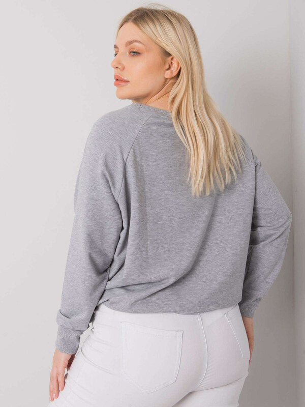 RELEVANCE Mikina Plus Size -RV-BL-7162.12P