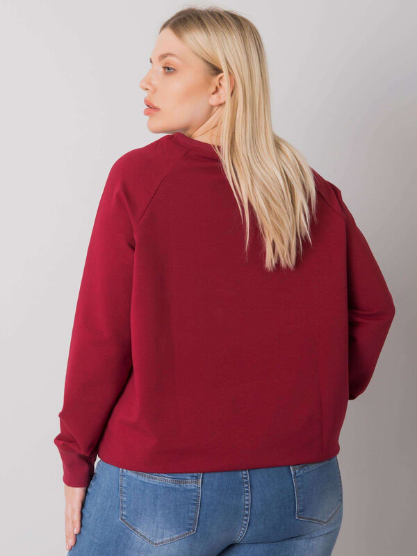 RELEVANCE Mikina Plus Size -RV-BL-7162.12P