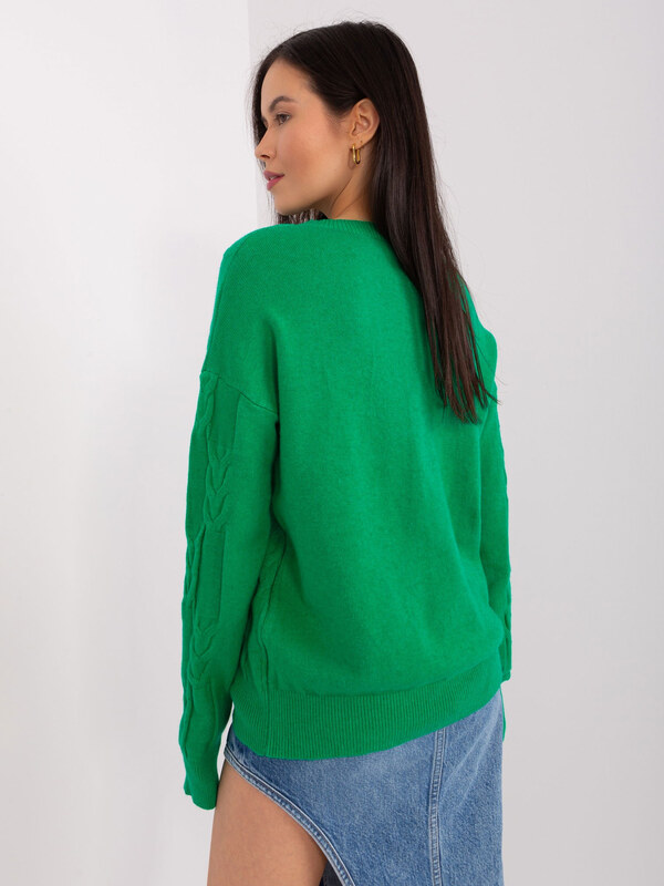 Wool Fashion Italia Sweater-AT-SW-2340.22-green
