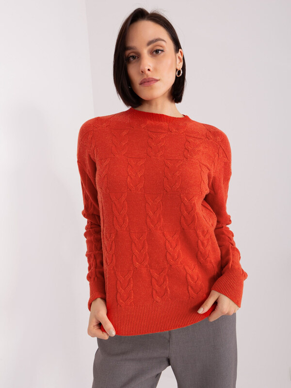 Wool Fashion Italia Sweater-AT-SW-2340.43-dark orange