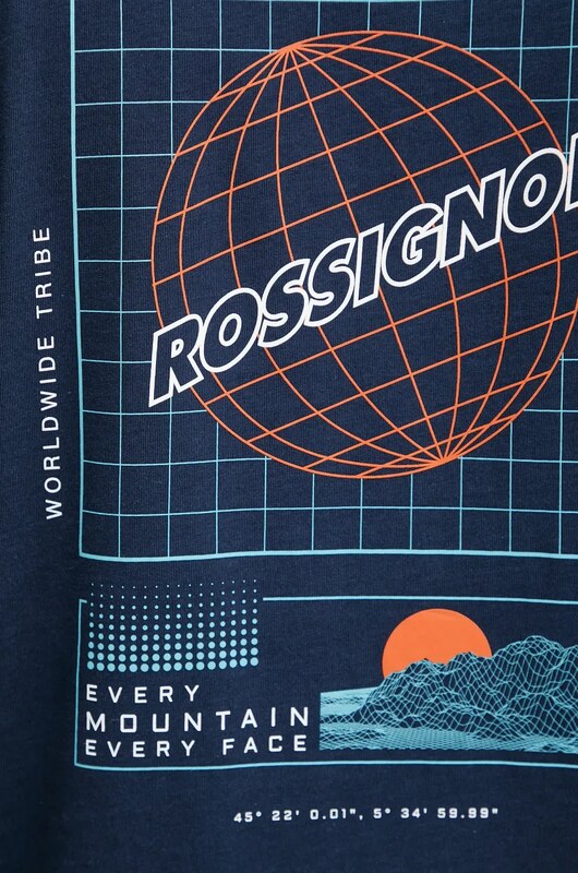 Bavlnené tričko Rossignol Waterfall