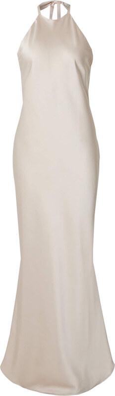 Fleur by Kaviar Gauche Večerné šaty tmelová