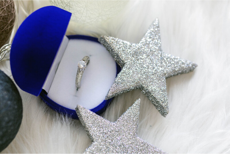 Olivie Strieborný zásnubný prsteň 2177