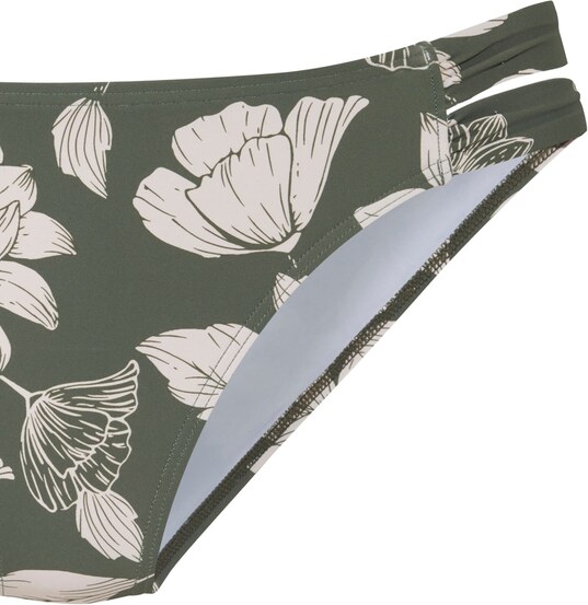 s.Oliver Bikinové nohavičky krémová / olivová