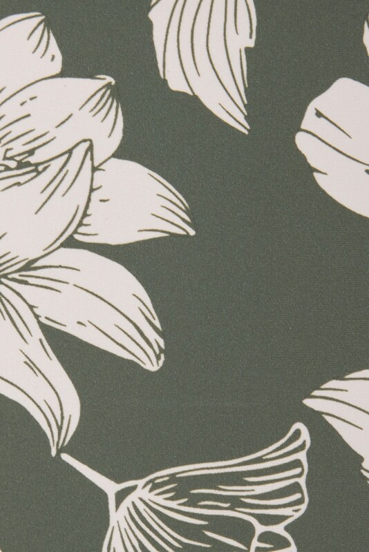 s.Oliver Bikinové nohavičky krémová / olivová