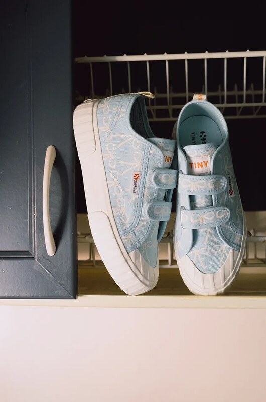 Detské tenisky Tinycottons BOWS SNEAKERS X SUPERGA