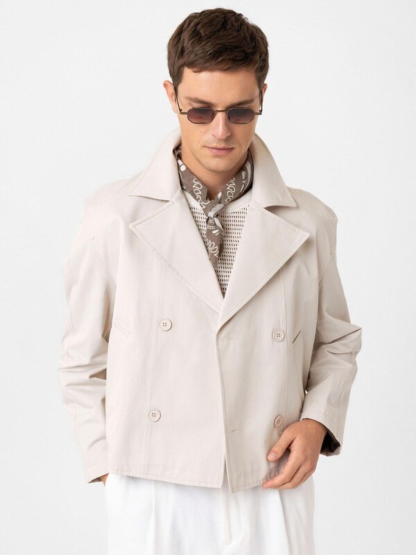 Antioch Prechodný kabát kamenná