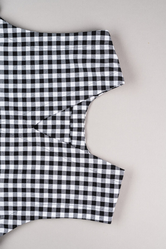 mile káro lastúria dámsky top S