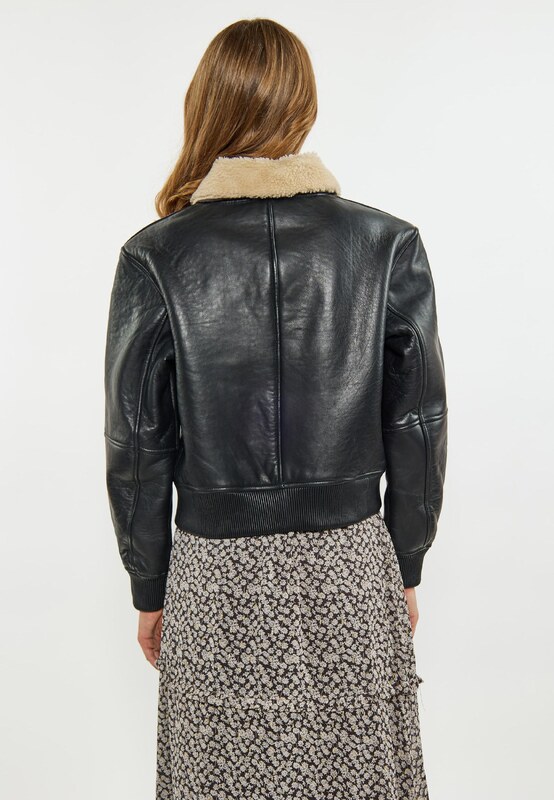 DreiMaster Vintage Prechodná bunda béžová / čierna