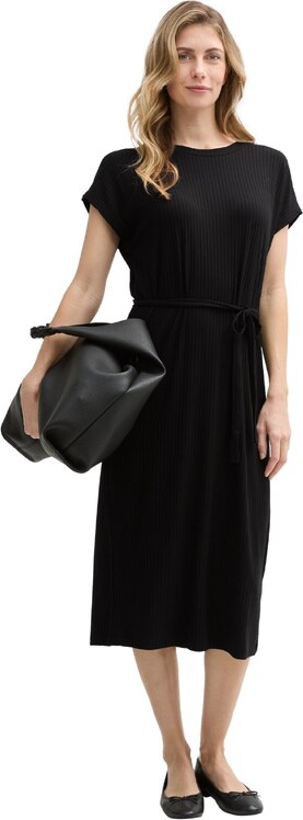 Dámske šaty - Tom Tailor - čierna - TOM TAILOR