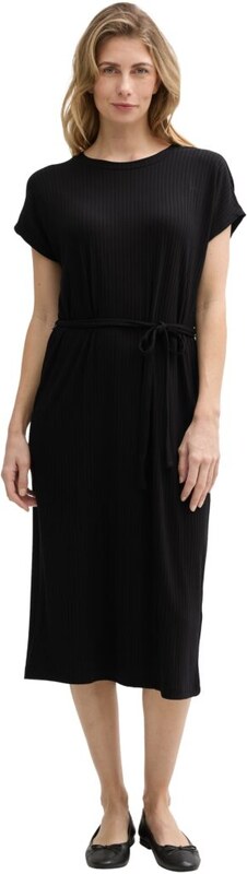 Dámske šaty - Tom Tailor - čierna - TOM TAILOR