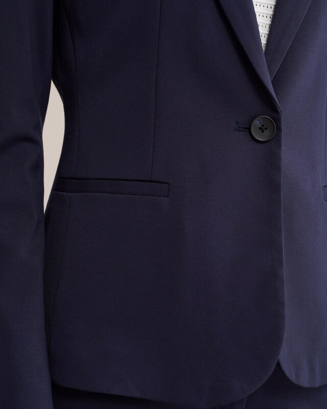 WE Fashion Blejzer tmavomodrá