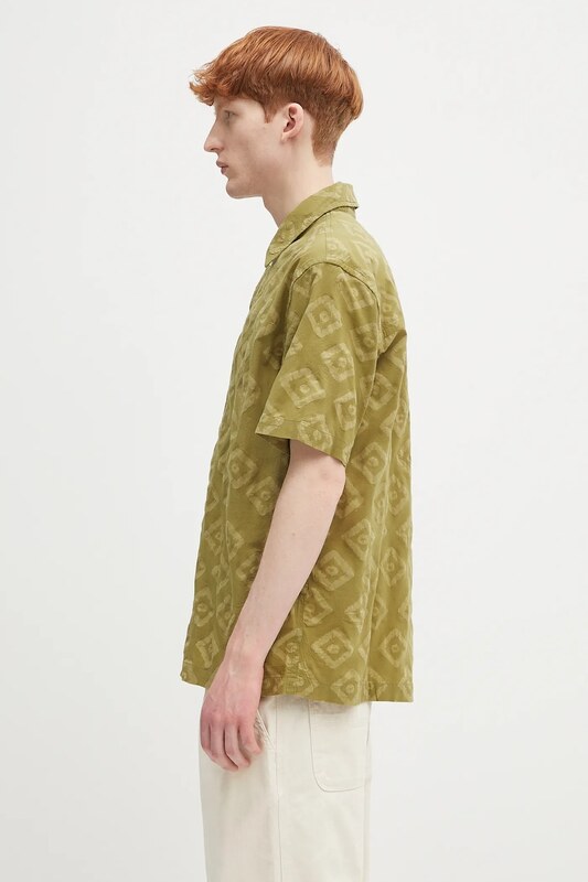 Bavlnená košeľa Norse Projects Mads Batik SS Shirt