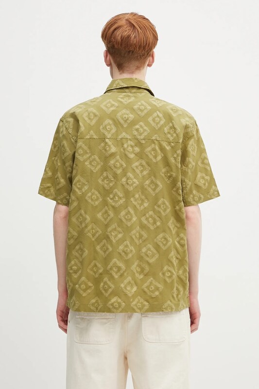 Bavlnená košeľa Norse Projects Mads Batik SS Shirt