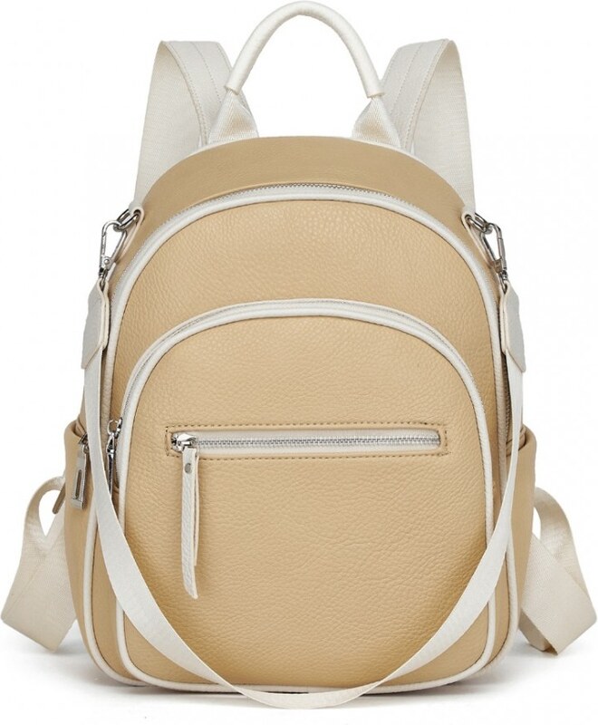 Miss Lulu Ruksak - malý s crossbody popruhom, žltý