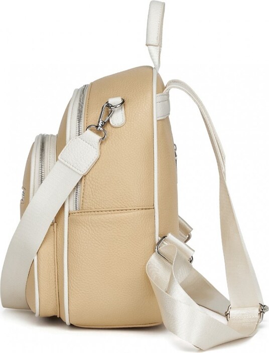 Miss Lulu Ruksak - malý s crossbody popruhom, žltý