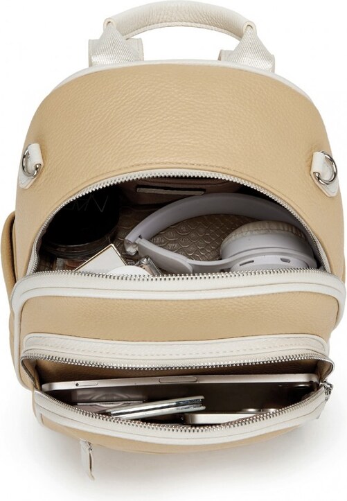 Miss Lulu Ruksak - malý s crossbody popruhom, žltý