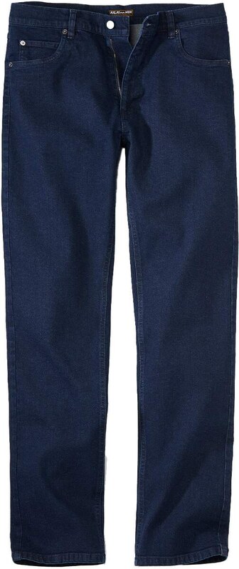 Tmavomodré strečové rifle Regular Atlas For Men Modrá