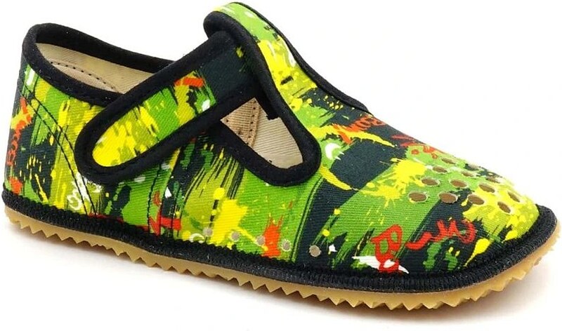 Beda Graffitti BFN 170020/W detské papučky