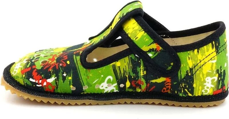 Beda Graffitti BFN 170020/W detské papučky