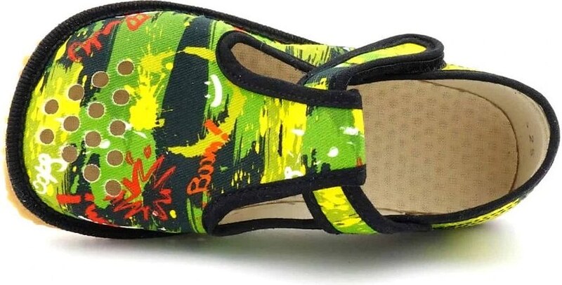 Beda Graffitti BFN 170020/W detské papučky