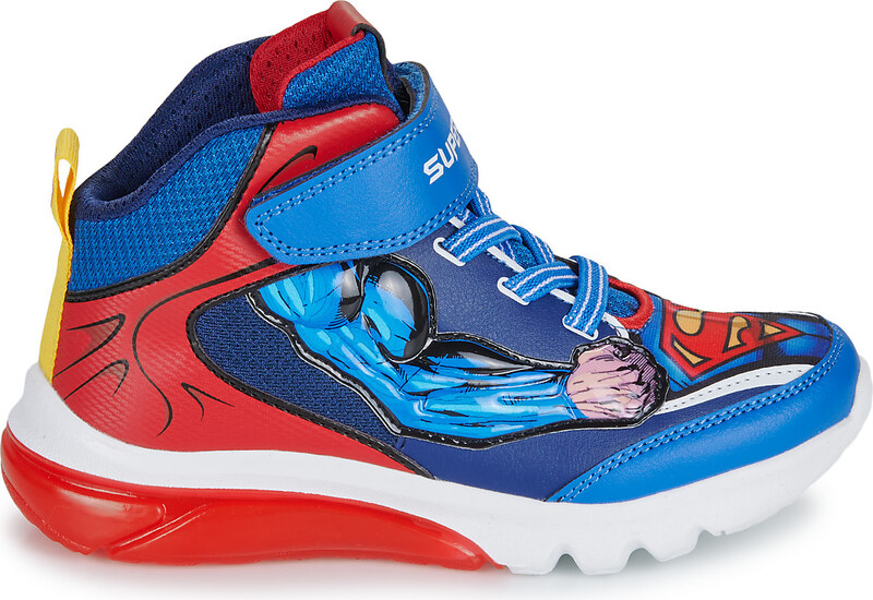 Geox Členkové tenisky J CIBERDRON BOY SUPERMAN Geox