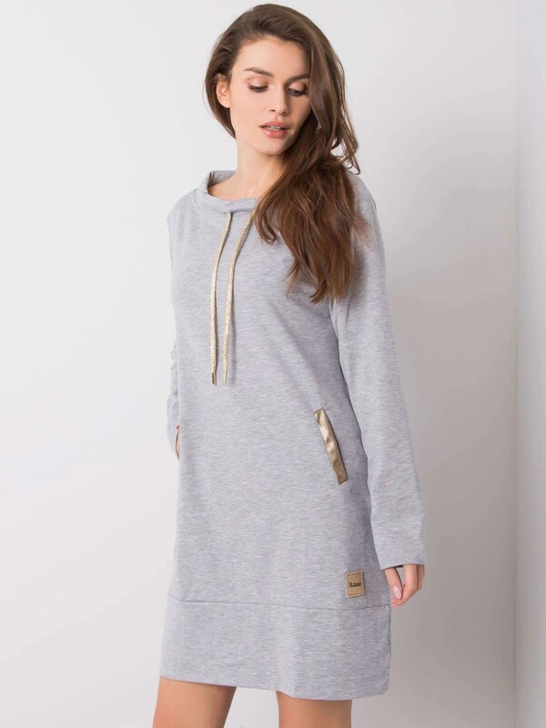 FPrice Šaty RV SK 6067.15X šedá