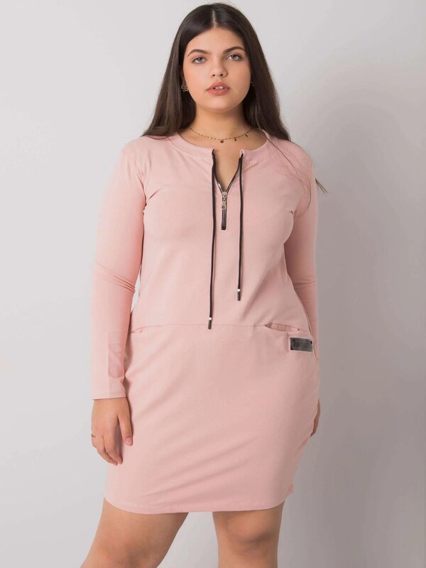 FPrice Šaty RV SK 7241.43 svetlo ružová