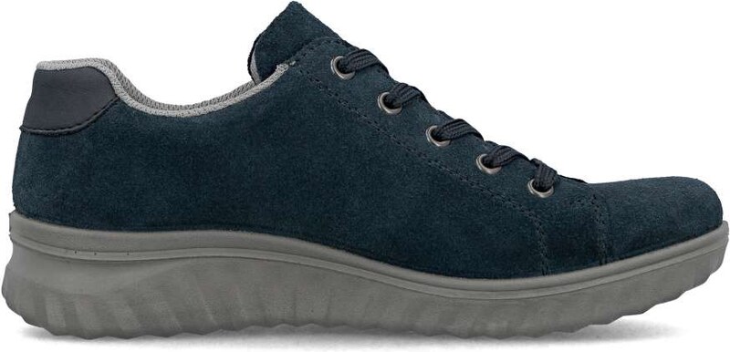 Dámske poltopánky RIEKER 59000-14 modrá W5