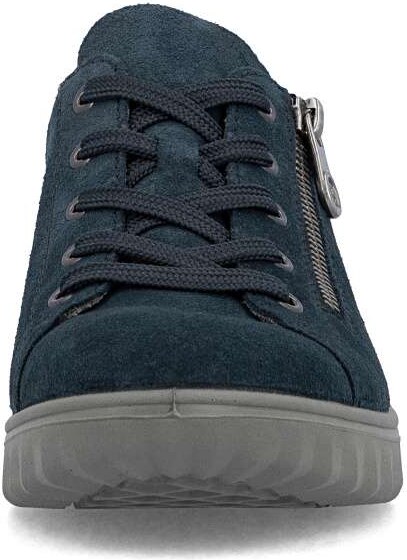 Dámske poltopánky RIEKER 59000-14 modrá W5