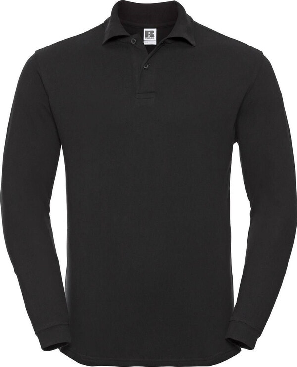 RUSSELL Men's Polo Long Sleeve R569L 100% Cotton 195g/200g