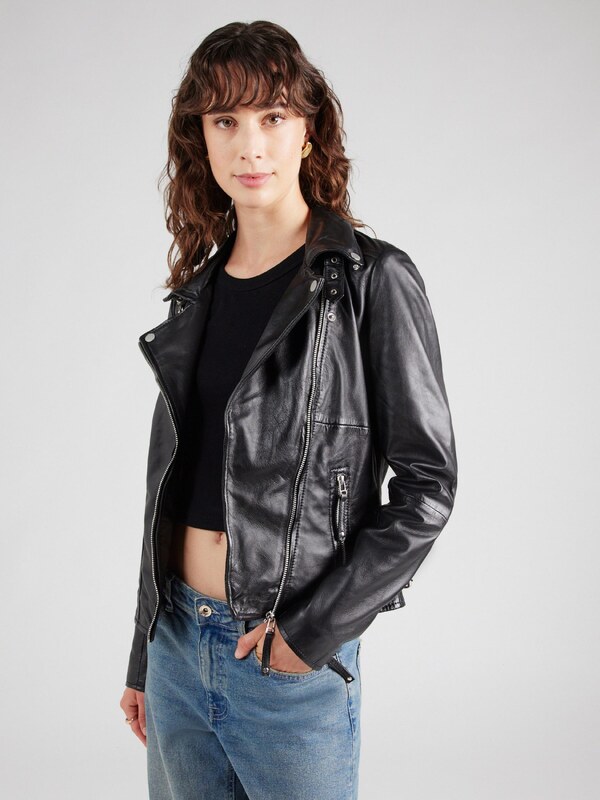 FREAKY NATION Prechodná bunda 'BikerPrincess' čierna